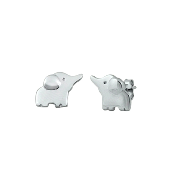 E's TIMELESS JEWELRY Jewelry - 🐘 STERLING SILVER 925 Elephant Stud Earrings